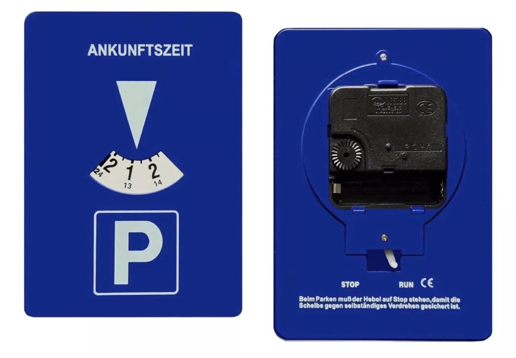 Mitlaufende Parkscheibe kaufen