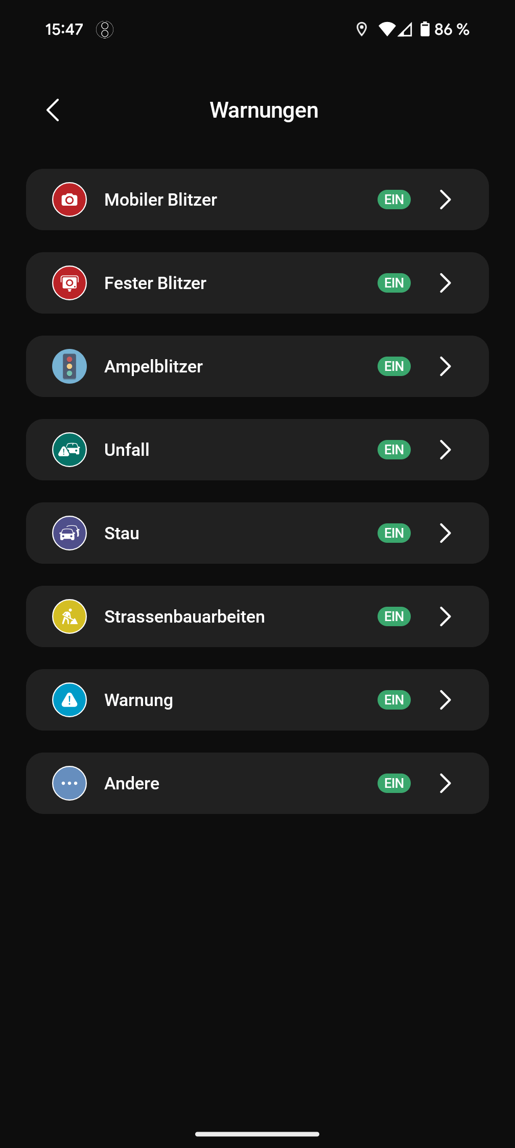 Needit Drive One App Einstellungen Needit Drive One App Einstellungen