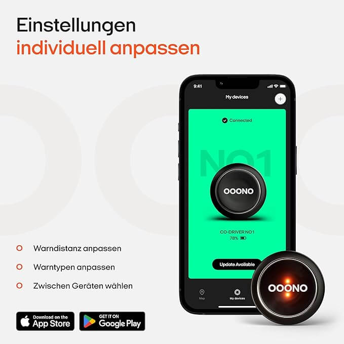 Ooono Co Driver NO1 App Ooono Co-Driver NO1 App