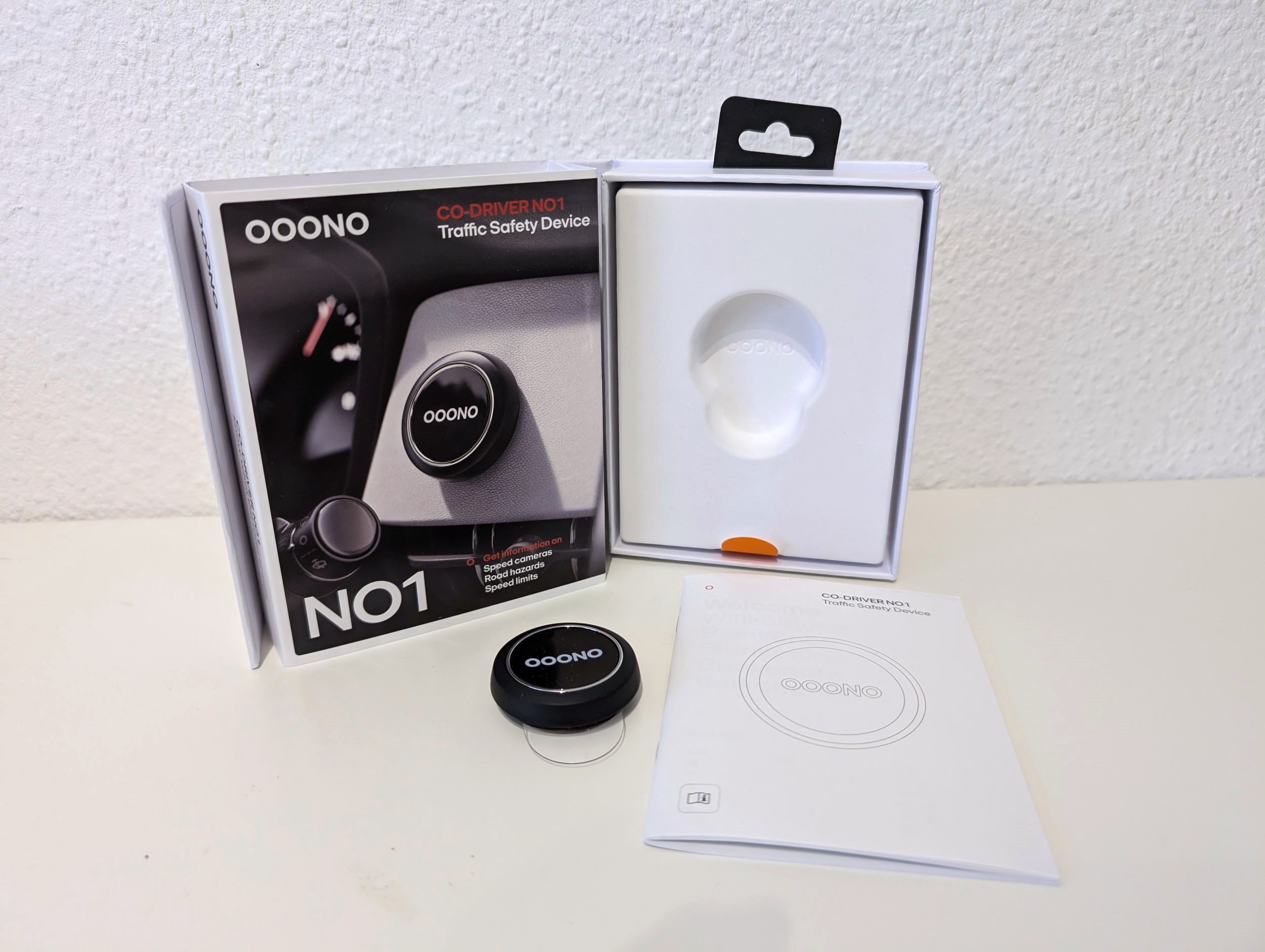 Ooono Co-Driver NO1 Lieferumfang