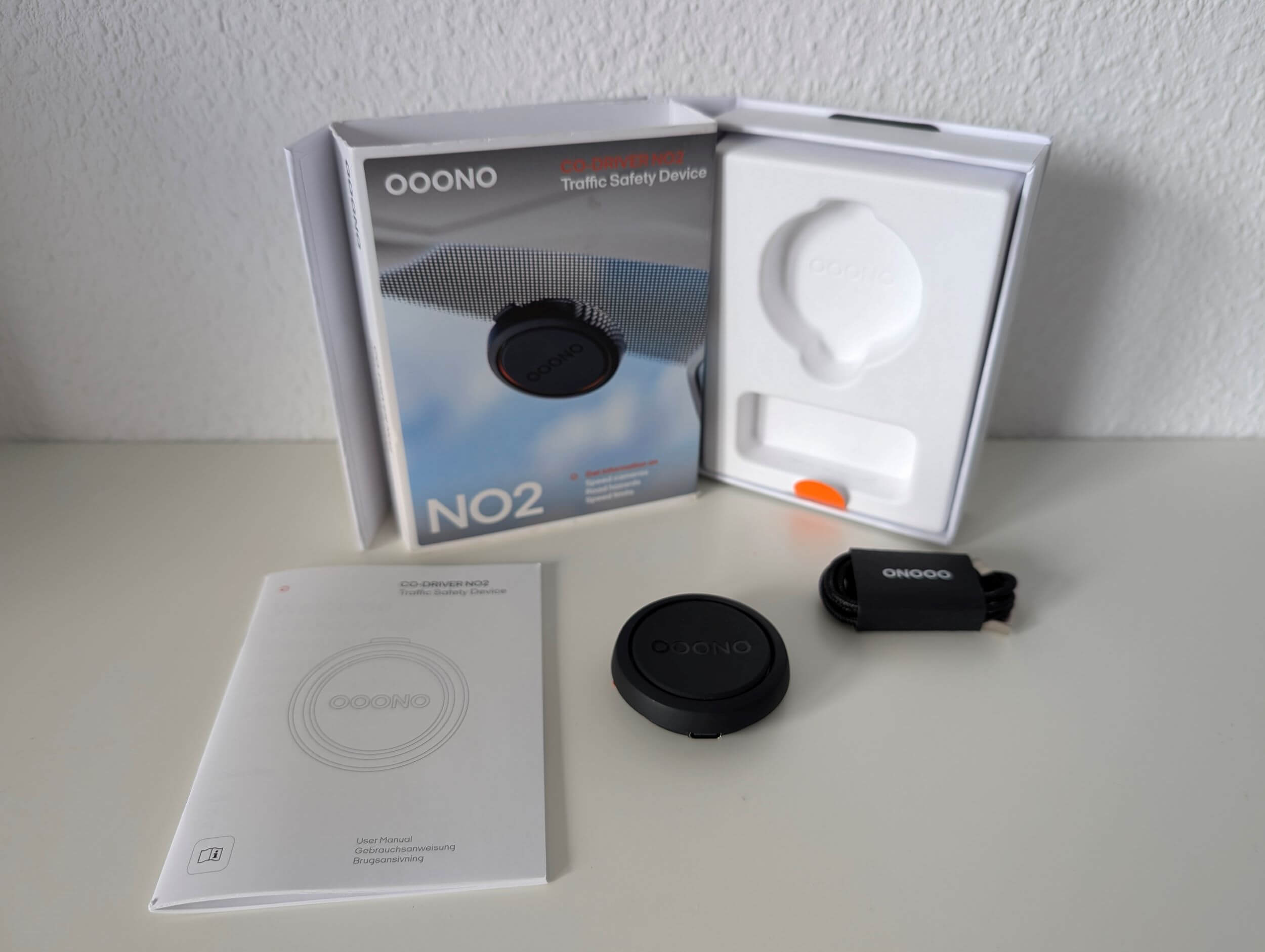 Ooono Co Driver NO2 Lieferumfang Ooono Co-Driver NO2 Lieferumfang