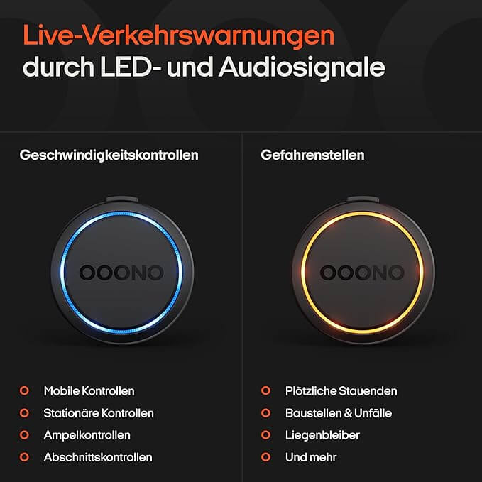 Ooono Co Driver NO2 Warnungen Ooono Co-Driver NO2 Warnungen