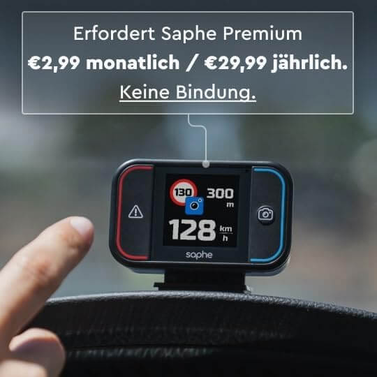 Saphe Drive Pro Blitzerwarner Abo Preis
