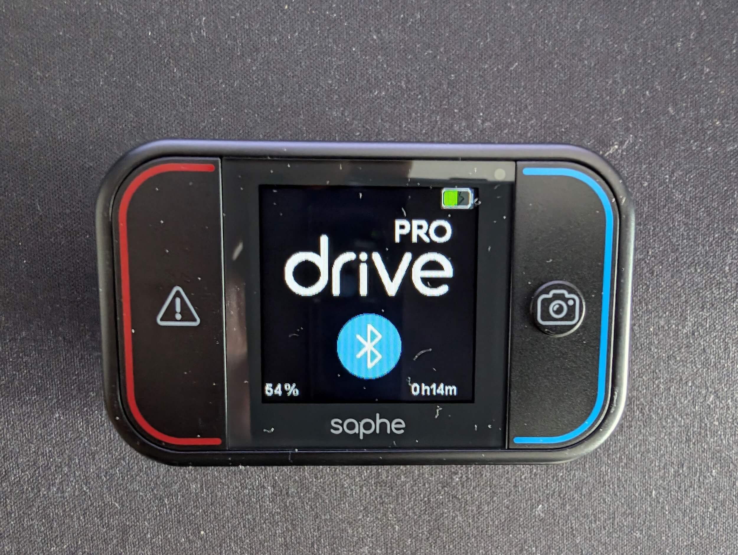 Saphe Drive Pro Displayanzeige